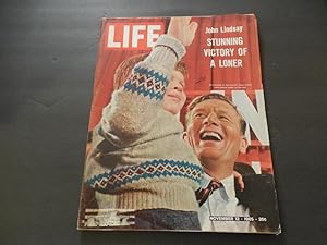 Life Nov 12 1965 JFK's John Lindsay And Son (John's On The Right)