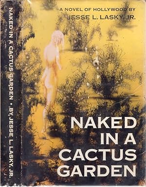 NAKED IN A CACTUS GARDEN. (SIGNED)
