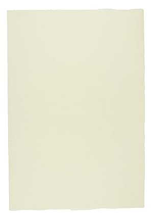 Large sheet of blank laid paper. Watermark Michallet.