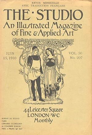 STUDIO (THE). An illustrated Magazine of fine & applied art. Vol. 50, n. 207. Juin 15, 1910. Revu...