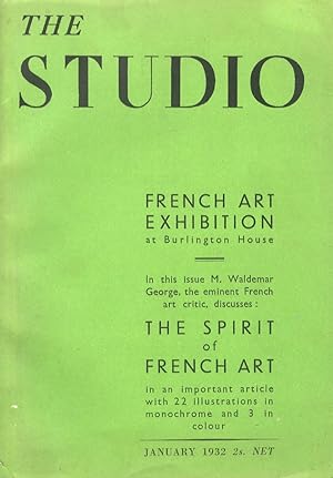 STUDIO (THE). An illustrated magazine of fine and applied art. Edited by Geoffrey Holme. N. 466. ...