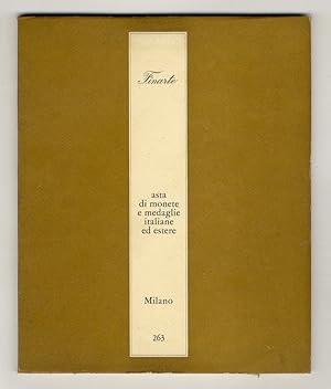 Asta di monete e medaglie italiane ed estere. Catalogo n. 263. (23 Giugno 1977).