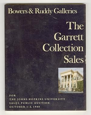 The Garrett collection. (Part. 3). Public auction sale.