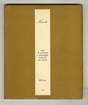 Asta di monete e medaglie italiane ed estere. Catalogo n. 277. (2-3 Marzo 1978).