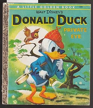 Walt Disney's Donald Duck : Private Eye - A Little Golden Book D68