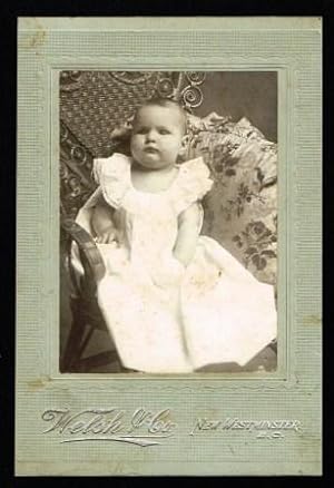 Cabinet Card by Photographers Welsh & Co of New Westminster, B. C.
