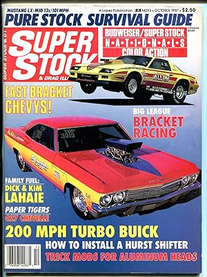Super Stock & Drag Illustrated 10/1987-Impala SS, Corvair-NHRA-AHRA-VG