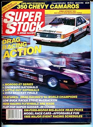 Super Stock & Drag Illustrated 3/1985-Firebird-Larry Carrier-NHRA-AHRA-VG