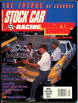 Stock Car Racing 1/1991-Waddell Wilson-Dale Jarrett-racing trading cards-IMCA-VF