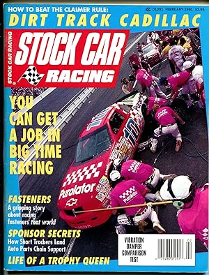 Stock Car Racing 2/1991-Purolator #10 Chevy-Terry Labonte-Carl Wegner-VF