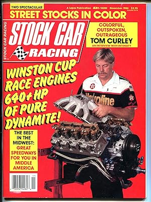Stock Car Racing 11/1988-Robert Yeates-Frank Fleming-Ron Bouchard-VF