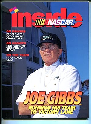 Inside NASCAR 3/2000-Joe Gibbs-Geoff Bodine-Cale Yarborough-NM