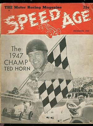 Speed Age 12/47-original auto race magazine-pre NASCAR issue-Soap Box derby-VG
