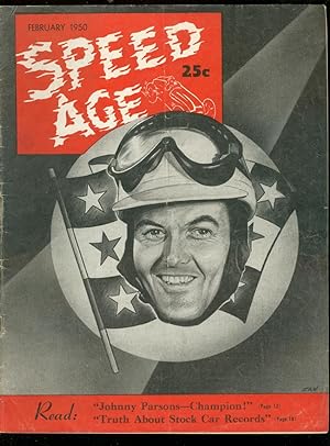 Speed Age 2/1950-Johnny Parsons-Barney Oldfield-Peter DePaolo-Winton Bullet-FN