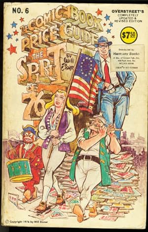 OVERSTREET COMIC BOOK PRICE GUIDE #6-1976-THE SPIRIT VG