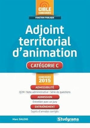 adjoint territorial d'animation ; concours 2015