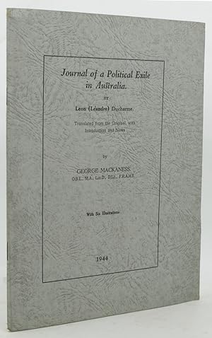 JOURNAL OF A POLITICAL EXILE IN AUSTRALIA