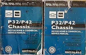 General Motors P32/P42 Chassis Motor Home & Commercial Service Manual, Books 1 and 2 (1996)