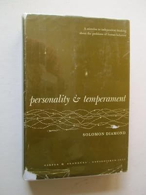 PERSONALITY AND TEMPERAMENT