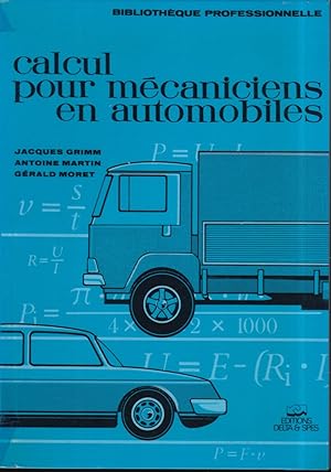 Calcul pour mécaniciens en automobiles
