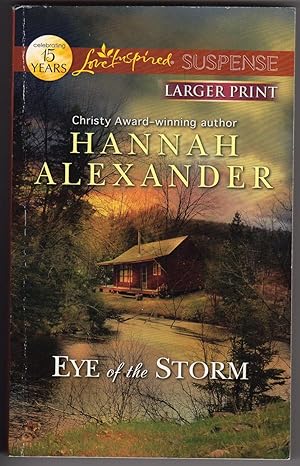 Eye of the Storm (Love Inspired Large Print Suspense)