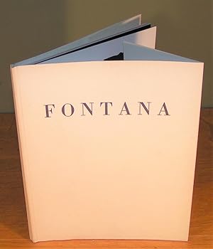 FONTANA (exposition à la Galerie Alexandre Jolas ou Iolas, à Paris, 1966)