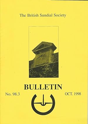 The British Sundial Society Bulletin No.98.3.