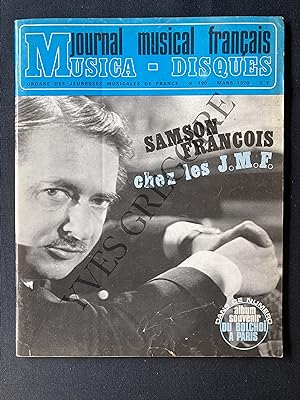 JOURNAL MUSICAL FRANCAIS-N°190-MARS 1970