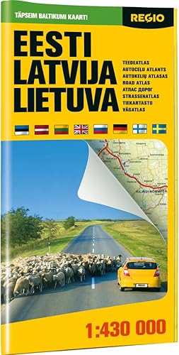 Regio Baltimaade teedeatlas. Eesti, Latvija, Lietuva