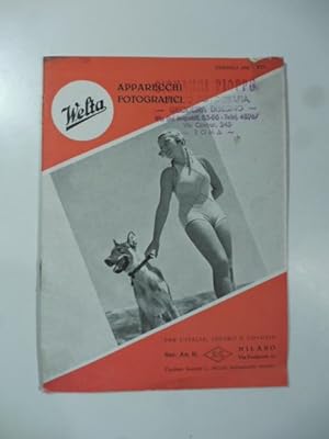 Welta apparecchi fotografici. Gennaio 1938. (Catalogo commerciale)