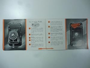 Kodak Regent. L'apparecchio dell'armonia e della distinzione. Novita' 1936. (Pieghevole pubblicit...