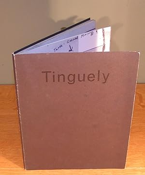 TINGUELY ; EXPOSITION ‘’META’’ (Catalogue d’exposition, Galerie Alexandre Iolas, 1964-65)