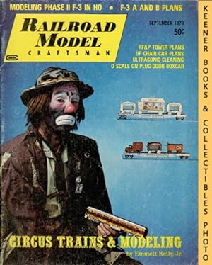 Railroad Model Craftsman Magazine, September 1970: Vol. 39, No. 4