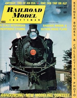 Railroad Model Craftsman Magazine, October 1971: Vol. 40, No. 5