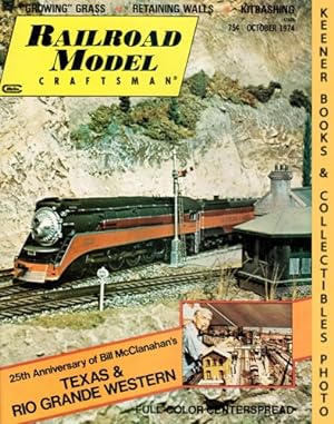 Railroad Model Craftsman Magazine, October 1974: Vol. 43, No. 5