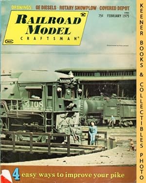 Railroad Model Craftsman Magazine, February 1975: Vol. 43, No. 9