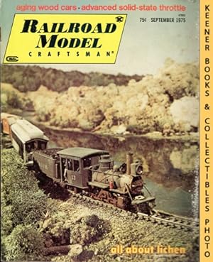 Railroad Model Craftsman Magazine, September 1975: Vol. 44, No. 4