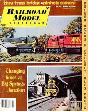 Railroad Model Craftsman Magazine, March 1980: Vol. 48, No. 10