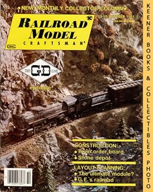 Railroad Model Craftsman Magazine, October 1981: Vol. 50, No. 5