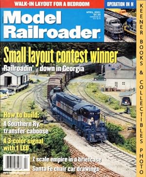 Model Railroader Magazine, April 2001: Vol. 68, No. 4