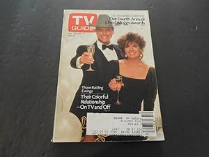 TV Guide Dec 2-- Jan 4 1985 Linda Gray, Larry Hagman