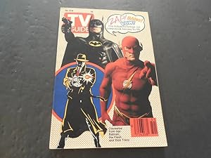 TV Guide Dec 22-28 1990 - Comic-Book Heroes, Batman, Flash,Dick Tracy