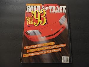 Road & Track Oct 1992 New Car Issue; Electric Cars (Gasp!)