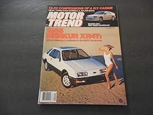 Motor Trend Sep 1984 Confessions Of A N.Y Cabbie; Mugen CRX; Merkur