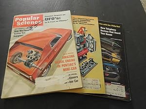 Popular Science Apr-Jun 1969 UFO's, Piston Power, 1970"s Cars