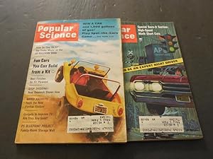 Popular Science Feb- Mar 1967 Car Kits, Mario Andretti, Auto Racing