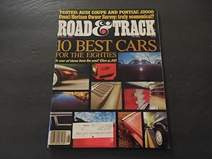 Road & Track Aug 1981 Ten Best Cars For The Eighties; Audi Coupe