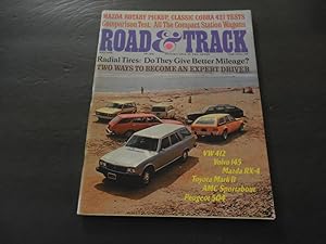 Road & Track Jul 1974 Radial Tires; Compact Station Wagons; Cobra