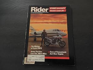 Rider Nov 1984 VF1000F Interceptor; Tours Of Pennsylvania, W Virginia