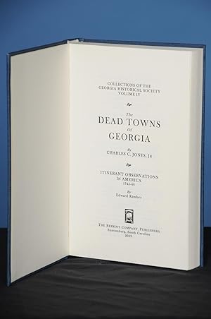 THE DEAD TOWNS OF GEORGIA